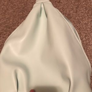 Mint green “A New Day” crossbody